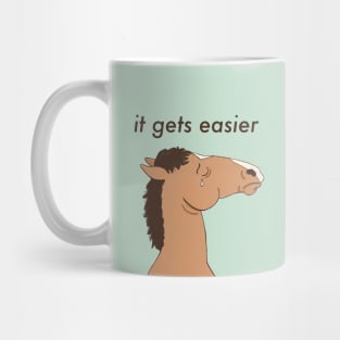 It gets easier Mug